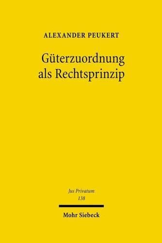 Cover image for Guterzuordnung als Rechtsprinzip