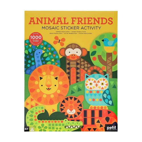 Cover image for Mosaic Sticker Activity: Animal Friends