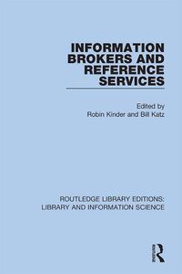 Cover image for Information Brokers and Reference Services