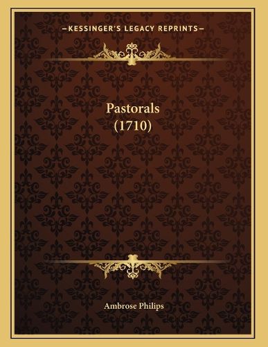Cover image for Pastorals (1710)