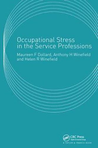 Cover image for Occupational Stress in the Service Professions