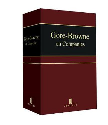 Cover image for Gore-Browne on Companies