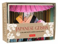 Cover image for Japanese Geisha Note Cards: 12 Blank Note Cards and Envelopes