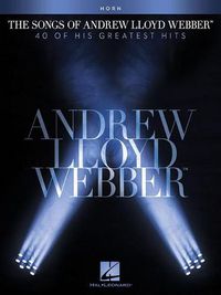 Cover image for The Songs of Andrew Lloyd Webber: Horn