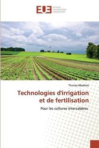 Cover image for Technologies d'irrigation et de fertilisation