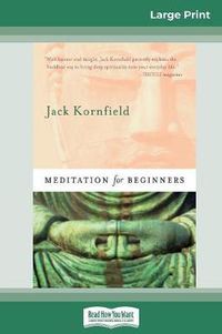 Cover image for Meditation For Beginners (16pt Large Print Edition)