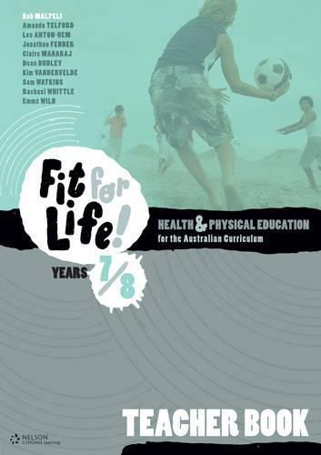 Cover image for Nelson Fit for Life! Years 7 & 8 Teacher Book