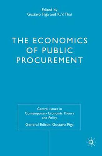 Cover image for The Economics of Public Procurement