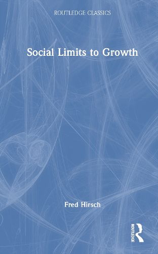 Cover image for Social Limits to Growth