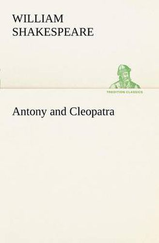 Cover image for Antony and Cleopatra