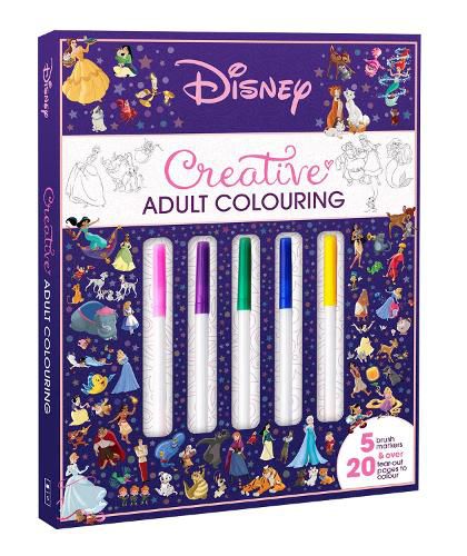 Cover image for Disney: Creative Adult Colouring Kit