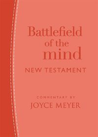 Cover image for Battlefield of the Mind New Testament (Coral Leather)