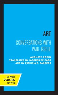 Cover image for Art: Conversations with Paul Gsell