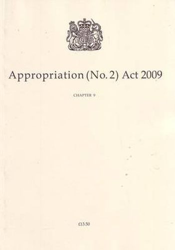 Cover image for Appropriation (No. 2) Act 2009: Chapter 9