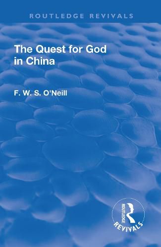 Cover image for The Quest for God in China