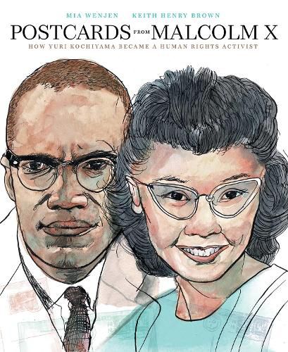 Cover image for Postcards from Malcolm X