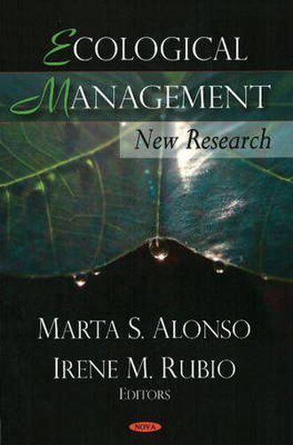 Cover image for Ecological Management: New Research