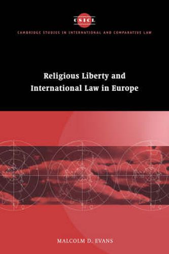 Cover image for Religious Liberty and International Law in Europe