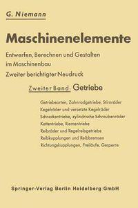 Cover image for Maschinenelemente