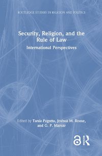 Cover image for Security, Religion, and the Rule of Law