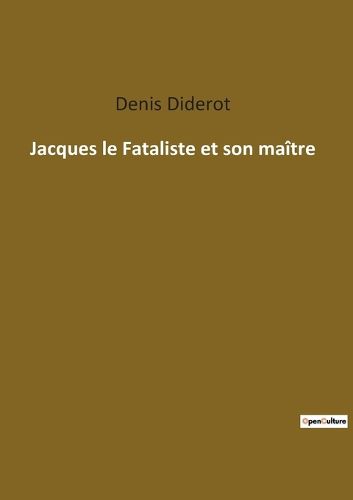 Cover image for Jacques le Fataliste et son maitre