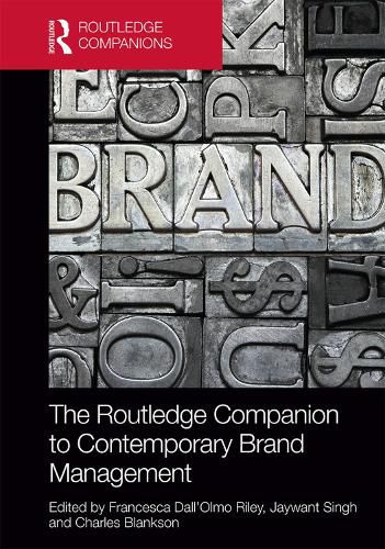 Cover image for The Routledge Companion to Contemporary Brand Management