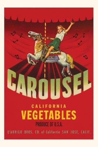 Cover image for Vintage Journal Carousel Vegetable Crate Label