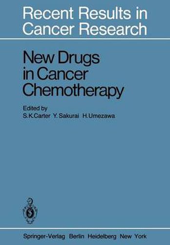 Cover image for New Drugs in Cancer Chemotherapy