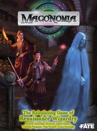 Cover image for Magonomia: the RPG of Renaissance Wizardry