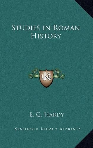 Cover image for Studies in Roman History