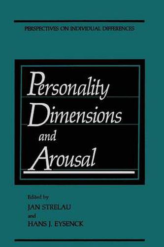 Personality Dimensions and Arousal