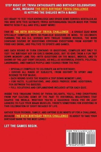 Cover image for The 80th Birthday Trivia Challenge