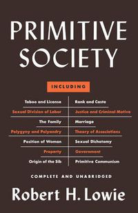 Cover image for Primitive Society