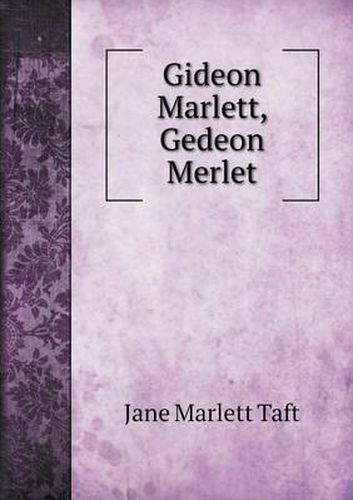 Cover image for Gideon Marlett, Gedeon Merlet