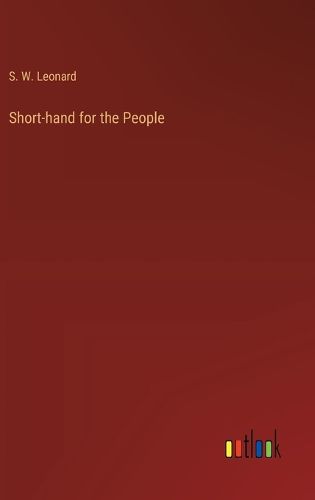 Cover image for Short-hand for the People