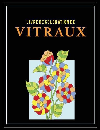 Cover image for Livre de coloration de vitraux