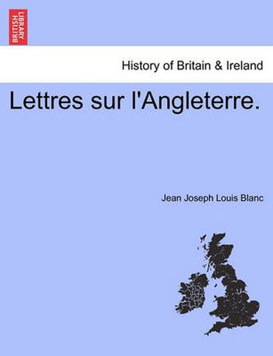 Cover image for Lettres Sur L'Angleterre.