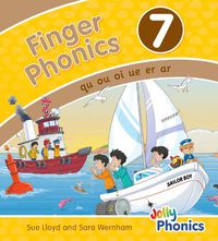 Cover image for Finger Phonics Book 7: in Precursive Letters (British English edition)