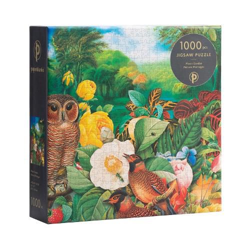 Cover image for Moon Garden 1000 Piece Jigsaw Puzzle