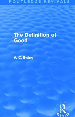 Cover image for The Definition of Good