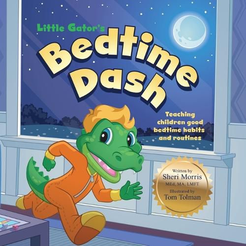 Cover image for Little Gator's Bedtime Dash