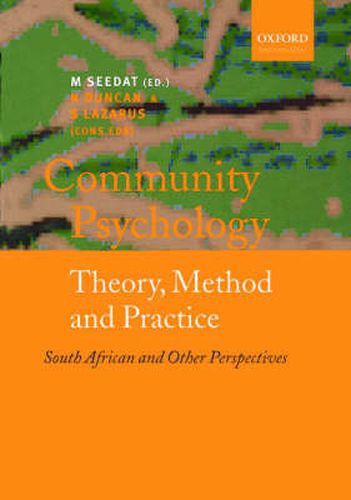 Cover image for Theory Method And Practice In Community Psychology: South African And