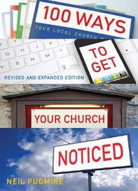 Cover image for 100 Ways to Get Your Church Noticed: Updated and expanded edition