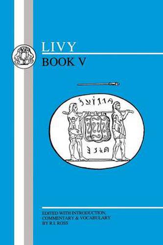 Cover image for Livy: Book V