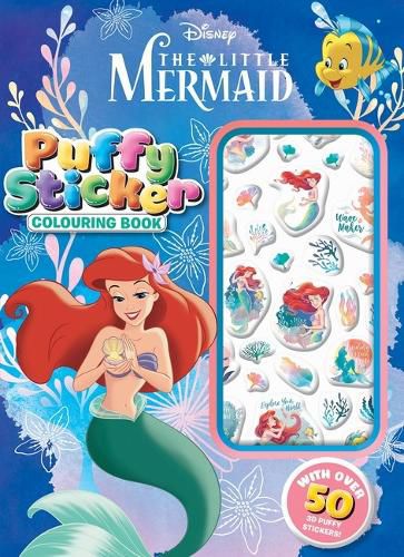 Cover image for The Little Mermaid: Puffy Sticker Colouring Book (Disney)