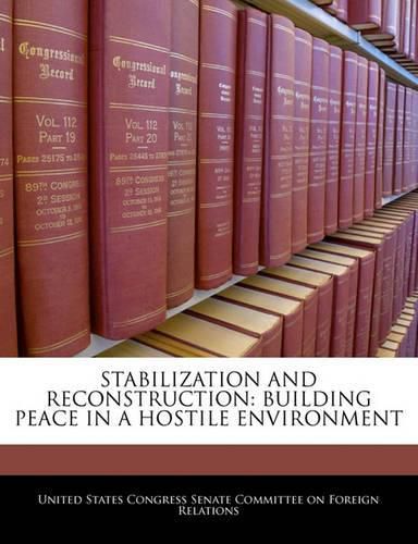Cover image for Stabilization and Reconstruction
