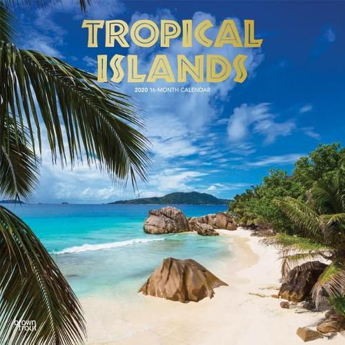 Tropical Islands 2020 Square Wall Calendar