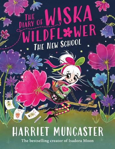 Cover image for The Diary of Wiska Wildflower: The New School