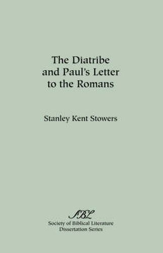 Cover image for The Diatribe and Paul's Letter to the Romans