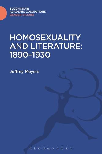 Homosexuality and Literature: 1890-1930